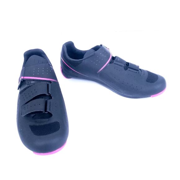 Pearl Izumi Women's SELECT Road v5 Studio Cycling Shoe Black Pink 9.5, 41 EU - Picture 3 of 7